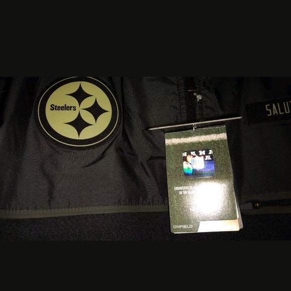 Nike Pittsburgh Steelers Salute to Service Jacket - Picture 3 of 7